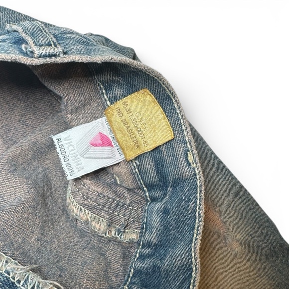 Repare Distressed denim mini skirt - Picture 5 of 5